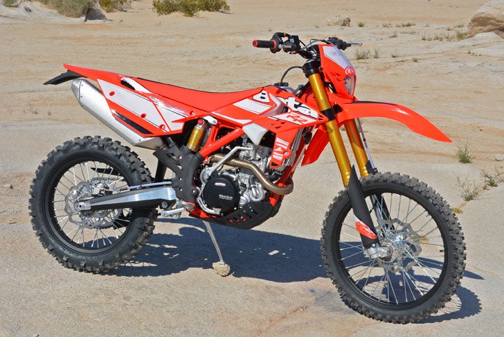 The Beta 350 RR is a beautiful dirtbike from every angle.