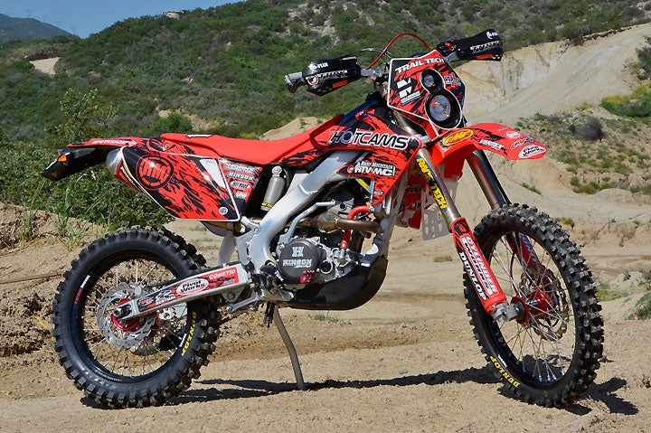 The starting point for the CRF2506X project was a 2004 Honda CRF250R that was picked up for a paltry $1200.