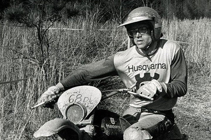 Dick Burleson is an eight-time AMA National Enduro Champion and AMA Hall of Famer. Burleson will be honored as an AMA Hall of Fame Legend in Orlando, Florida, during the 2016 AMA Hall of Fame Banquet. PHOTO COURTESY OF AMERICAN MOTORCYCLIST ASSOCIATION.