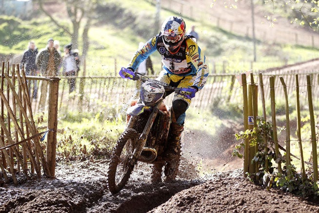 David Knight returned to the Tough One Hard Enduro in England after a four-year absence and scored a record-setting sixth win in the 10-year history of the event. PHOTO BY JONTY EDMUNDS/RED BULL IMAGES.