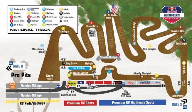 Motocross Track Maps