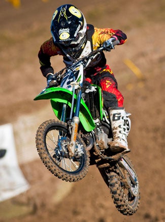Jett Reynolds dominated the 65cc (7-9) and 85cc (9-11) classes.