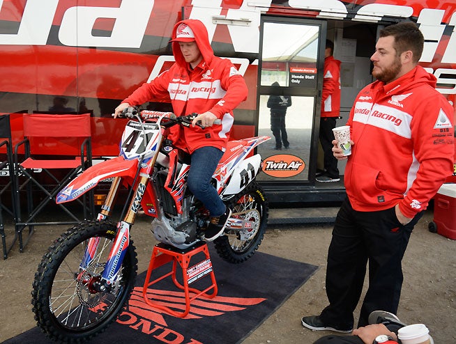 honda racing dirt bikes