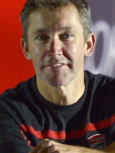 Troy Bayliss. PHOTO COURTESY OF DUCATI CORSE.