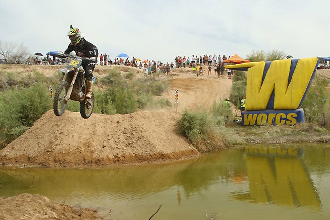 It took a while, but Bell finally scored a win at the event where he scored his first WORCS podium finish back in 2007, the Lake Havasu WORCS round. He counts Havasu among his favorite races. PHOTO BY HARLEN FOLEY.