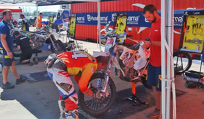 Husqvarna is making bike rentals and racer support and parts packages available to riders contesting the 2015 ISDE in Slovokia in September. PHOTO COURTESY OF HUSQVARNA MOTORCYCLES GmbH.