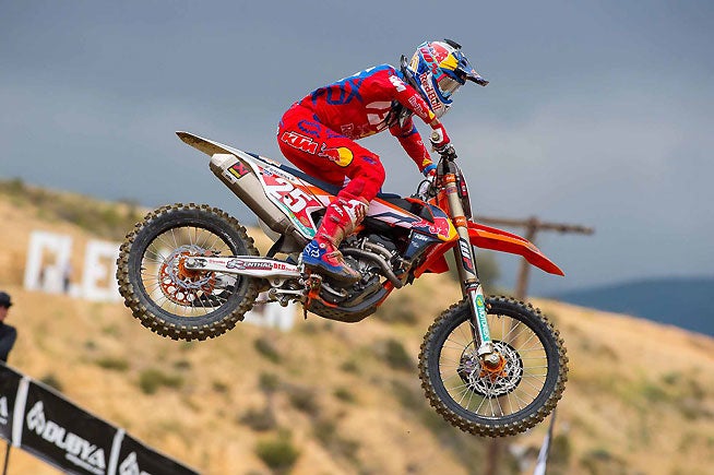 Marvin Musquin has two overall wins and six moto wins to his credit, and he has been strong when Jeremy Martin has been weak, Musquin is the current 250cc points leader, leading Martin, 219-211. 