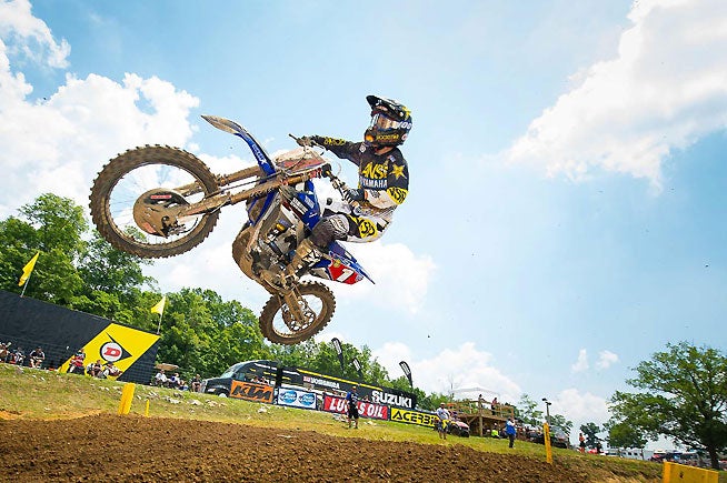 Jeremy Martin was solid a rock again in the 250cc class at Muddy Creek Raceway, earning another overall win via 2-1 moto finishes.