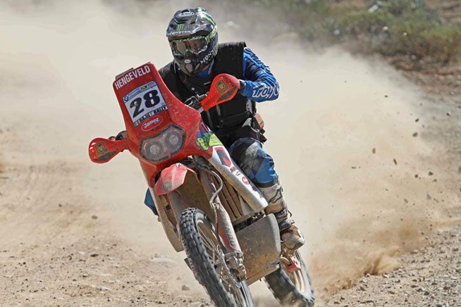 Multi-time Baja champion Steve Hengeveld will contest the 2015 Baja Rally in Mexico in September, and hopes to be able to contest the Dakar Rally in the near future. PHOTOS COURTESY OF SHOGO MOTOBAYASHI.