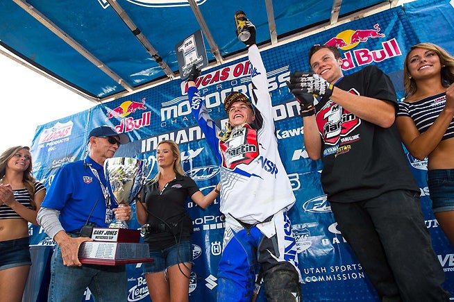 Jeremy Martin successfully defended his Lucas Oil 250cc Pro Motocross title in 2015 and will be going for a third-straight title in the class in 2016.
