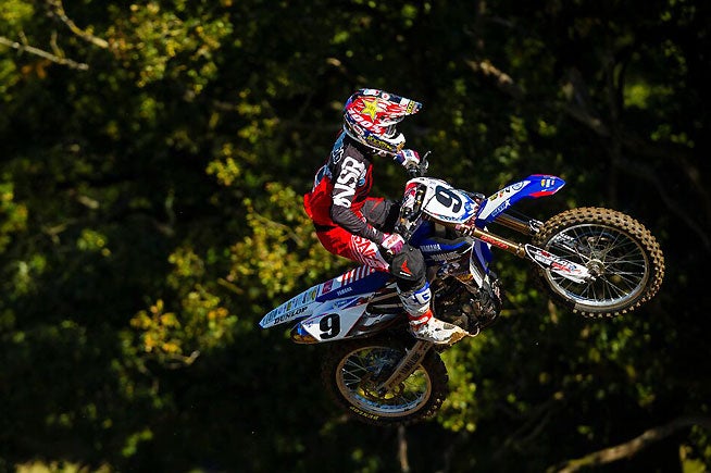 Webb proved his value to Team USA by finishing second in his first moto at the 2015 Motocross of Nations. Team USA missed out on the overall win by one point. PHOTO BY JEFF KARDAS.