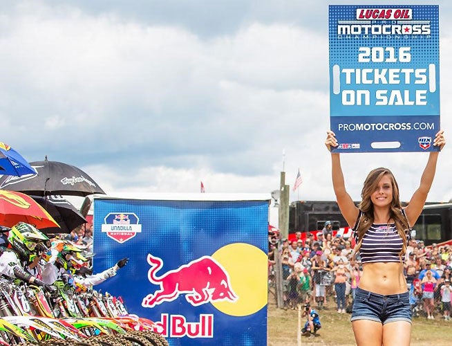 Tickets are now available for the 2016 Lucas Oil Pro Motocross Championship. PHOTO BY GEORGE CROSLAND.