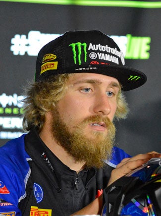 The JGRMX team of Justin Barcia (shown), Weston Peick and Phil Nicoletti will switch from Yamaha YZ450Fs to Suzuki RM-Z450s for 2017.