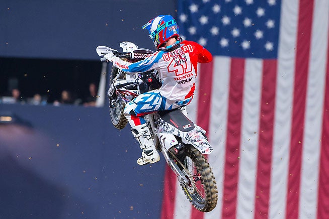 Trey Canard. PHOTO COURTESY OF TEAM HONDA HRC.