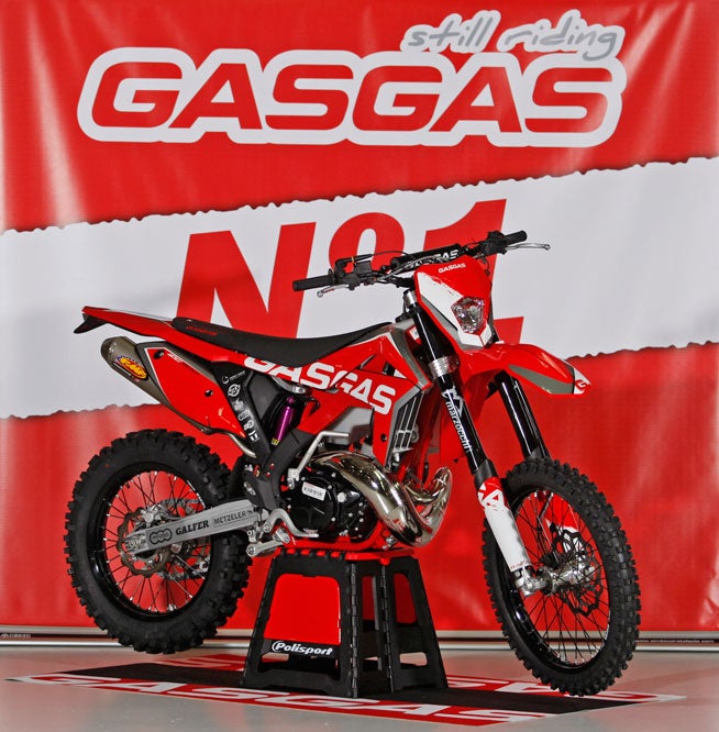 Gas Gas is back in the enduro business with the production of its EC 300 Racing enduro model. Production of the off-road machines  two week after producing its first new trials machine. PHOTOS COURTESY OF GAS GAS.