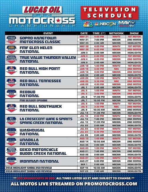 Lucas Oil Schedule Lucas Oil Off Road Racing Series Releases 2020