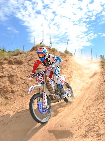 Joe Wasson continues to be the dominant force in the FMF Pro 250 class, his Rattlesnake 100 triumph was the third in a row for him. He finished sixth overall as well. PHOTO BY MARK KARIYA.