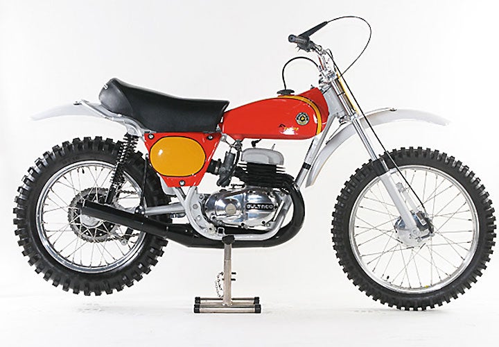 1974 Bultaco Pursang 360. PHOTO COURTESY OF EARLY YEARS OF MX.COM.