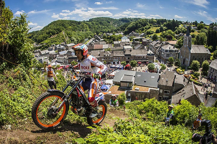 Bou's victory in the picturesque Belgian village put him 23 points ahead of main rival Adam Raga in the series standings.  