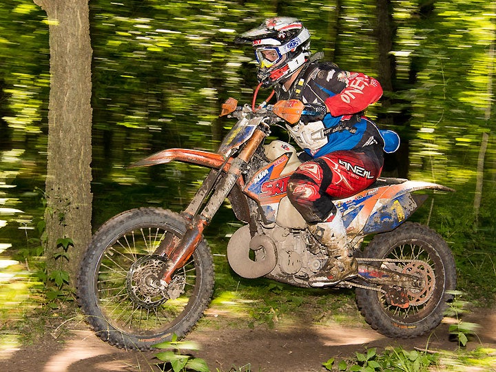 Steward Baylor scored another win in the Off-Road Motorcycle and ATV (OMA) Nationals series at the Sidi Cyclone XC in Dayton, Iowa, on July 10. PHOTOS BY JOHN GASSO.
