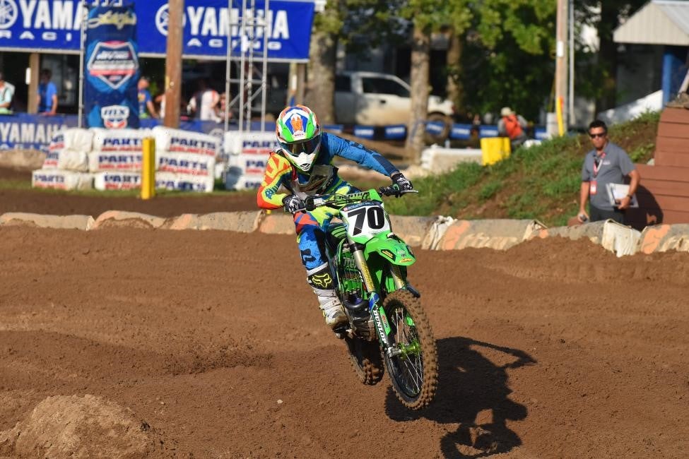John Grewe went 1-1-1 for the Masters 50+ National Championship. PHOTO BY KEN HILL/MX SPORTS.