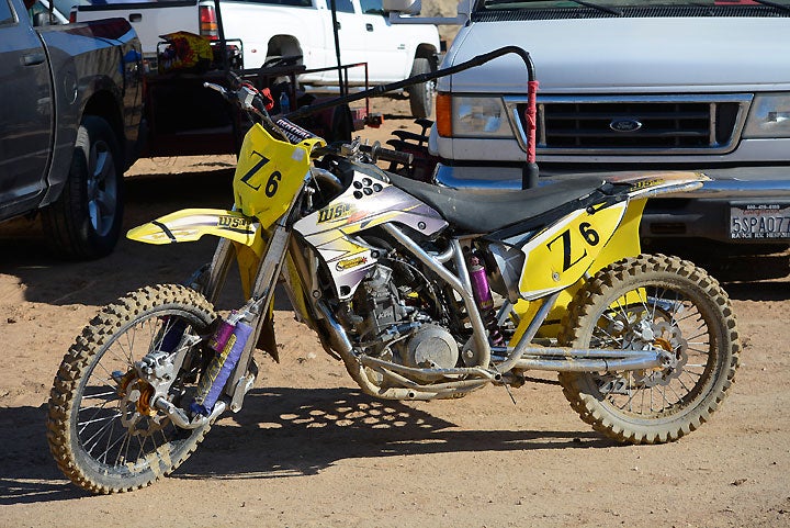 Ace Kale's WSP/KTM represents the higher end of sidecarcross racing. The trick-looking machine cost $25,000 used. However, competitve sidecar rigs can be purchased in the $5000-10,000 range--if you can find them. The So Cal group can help make that happen.