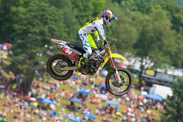 Ken Roczen smoked the 450cc field at the Unadilla National, handily claiming his seventh overall win of the season during round 10 of the Lucas Oil Pro Motocross Championship. PHOTO BY RICH SHEPHERD.