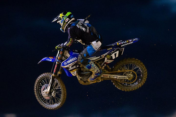 Cooper Webb came to Charlotte and left with his first career FIM MX2 overall win. Webb went 2-1. PHOTO BY JEFF KARDAS.