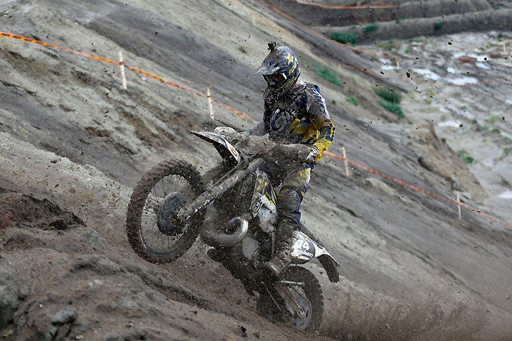 Rockstar Energy Husqvarna's Mario Roman had a great event at the Megawatt, finishing second overall, just 3 seconds behind Walker. PHOTO BY FUTURE7MEDIA.