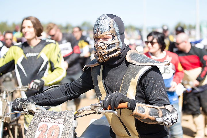 The gladiators most definitely entered the arena at Dust Hustle 2016. PHOTO BY ALEXANDER WOOTTEN.