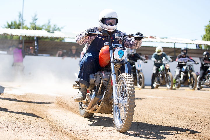 Every bike is a dirtbike at Dustle 2016. It's run whacha brung at its finest. PHOTO BY ALEXANDER WOOTTEN.