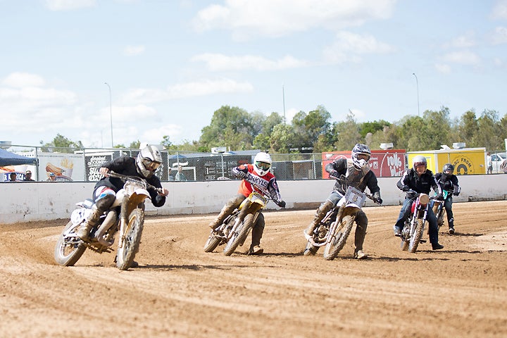 Riders enjoyed a perfectly groomed track at Dust Hustle 2016.