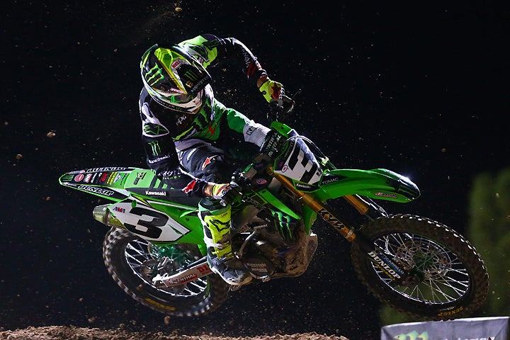 Eli Tomac. PHOTOS COURTESY OF KAWASAKI  MOTORS CORP., USA.