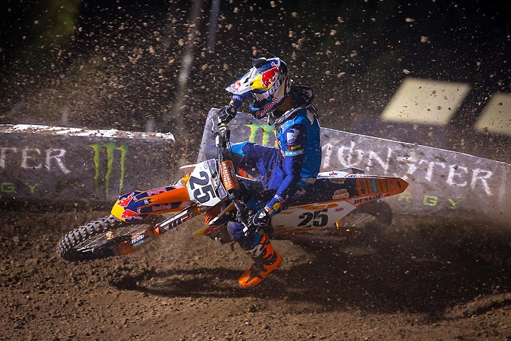 Marvin Musquin finished third overall at 2016 Monster Energy Cup. PHOTO BY RICH SHEPHERD.