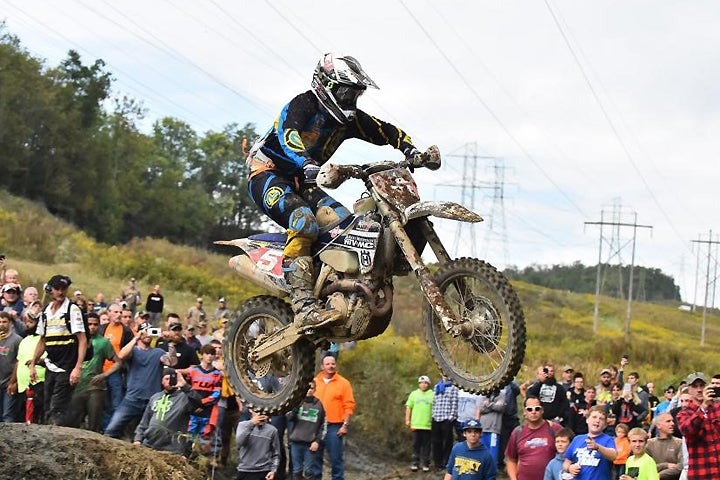 Thad DuVall scored yet another podium finish, coming second in the XC1 Pro class. PHOTO BY KEN HILL.