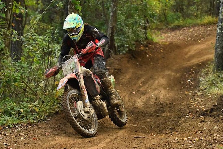 Trevor Bollinger has already clinched the XC2 Lites GNCC title and will be looking to cap his year with a podium finish at the Iroman GNCC. PHOTO BY KEN HILL.