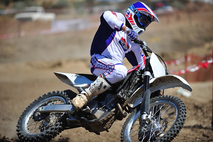 Danny LaPorte won the AMA 500cc National MX Championship in 1979 and went on to become the first American to win the FIM 250cc Motocross World Championship in 1982, the same year that Brad Lackey became the first-ever American FIM Motocross World Champion by winning the 500cc class. PHOTO BY SCOTT COX/RESOURCE MARKETING.