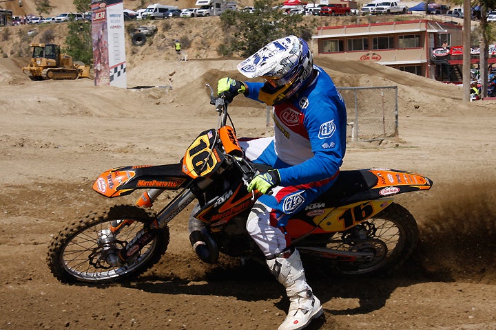 Gary Jones was the first AMA 250cc National Motocross Champion. He won his three consecutive AMA National titles aboard three different brands: Yamaha, Honda and Can-Am. PHOTO BY JEAN TURNER.