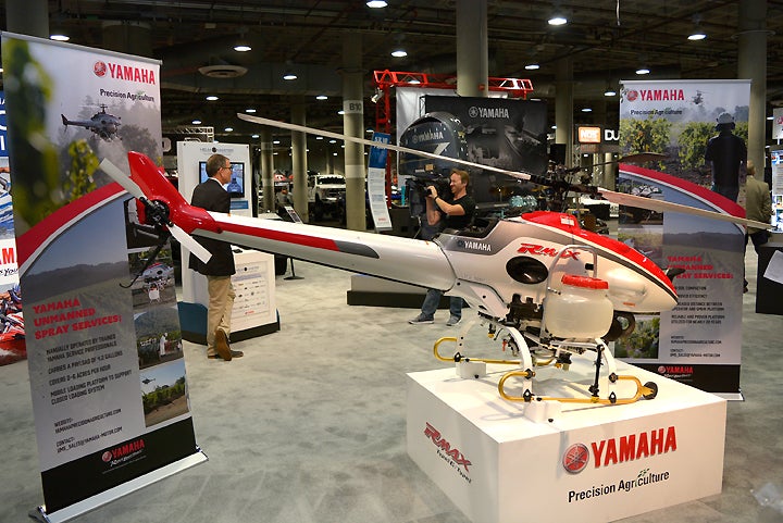 Yamaha RMAX helicopter