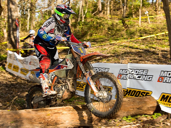 Steward Baylor Jr., the 2016 OMA Nationals Champion, finished second at the Moose Run. PHOTO BY JOHN GASSO.