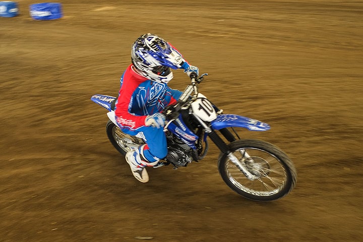 American Supercamp is the place to come to learn the art of sliding a motorcycle flat track-style. The techniques learned at the school apply to virtually every motorcycling discipline. PHOTOS BY SAMUEL BENDALL PHOTOGRAPHY.