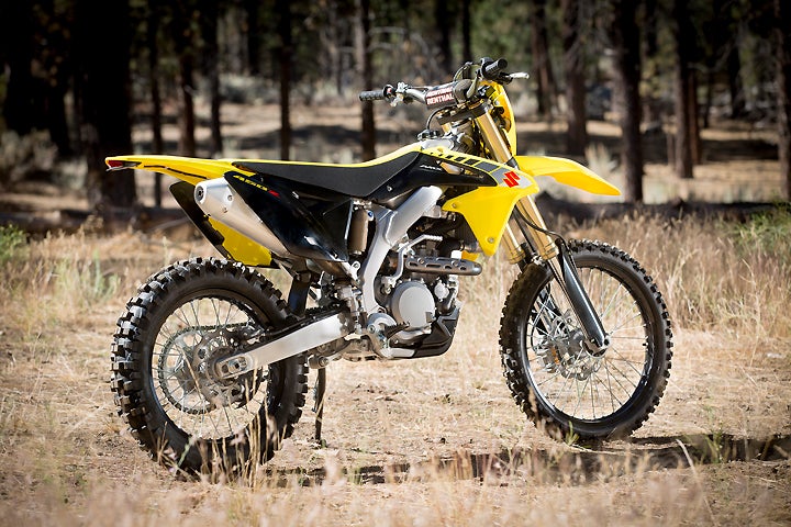 the 2017 Suzuki RM-Z is designed to give Suzuki fans a trail-worthy 450cc machine that can be ridden legally on public land.