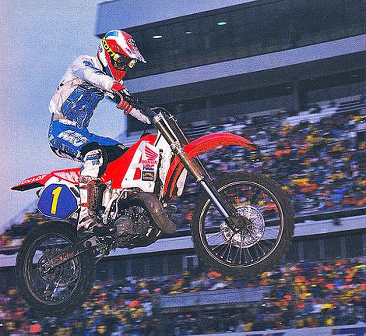 Jeff Stanton was the model of determination. His tenure with the Honda factory team netted three AMA Supercross titles.