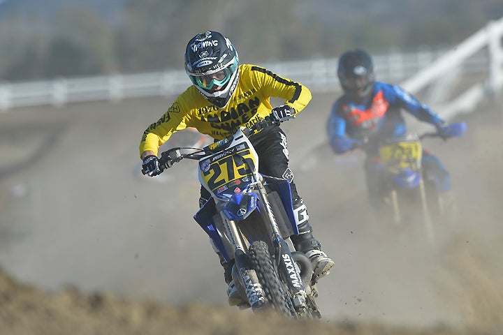 Trevor Stewart may not have taken the overall WCGP win like he did last year at Elsinore, but he still won the Pro II class comfortably. Next year, he’ll start on the first row and should be a regular contender for the overall as a JCR Honda rider. PHOTO BY MARK KARIYA.