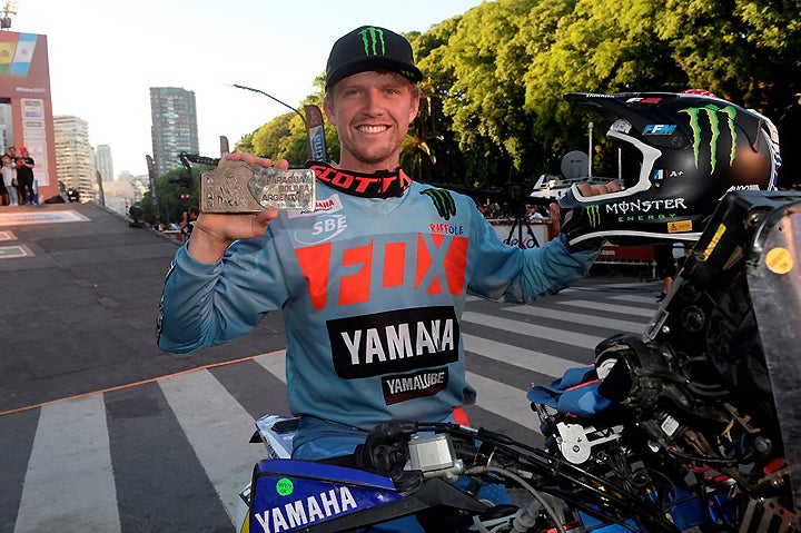Adrien Van Beveren won the final stage but just missed the podium. PHOTO COURTESY OF YAMAHA MOTOR EUROPE, N.V.