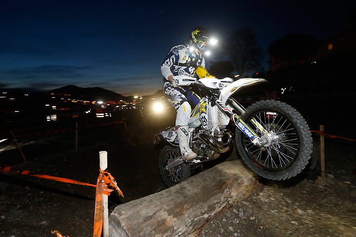 British rider Billy Bolt made his Rockstar Energy Husqvarna debut at the Ales Trem Extreme Enduro. He looked solid for most of the main race, only to DNF late in the running. PHOTO COURTESY OF HUSQVARNA MOTORCYCLES GmbH.