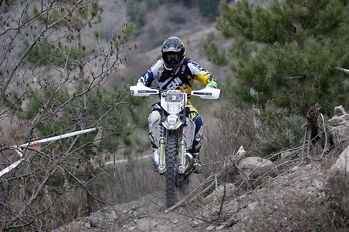 The immortal Graham Jarvis got his 2017 Extreme Enduro campaign off to a great start by scoring the first Ales Trem Extreme Enduro win of his career. PHOTO COURTESY OF HUSQVARNA MOTORCYCLES GmbH.