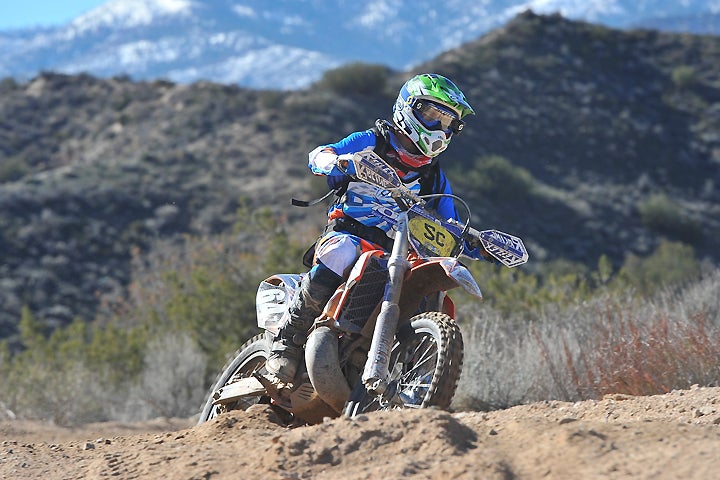 Riding conditions don’t get any better at Gorman and Jamie Wells took full advantage of it as she cruised to the E5 win. PHOTO BY MARK KARIYA.