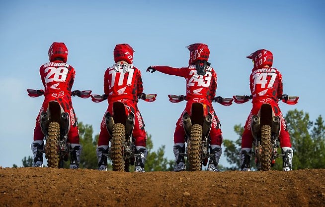 PHOTO COURTESY OF TEAM HRC.