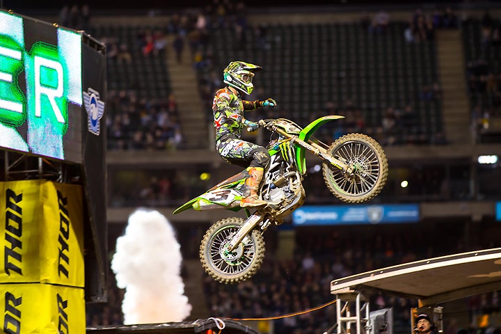 Eli Tomac smoked the field after coming from behind to win the Oakland Supercross. It was his second Monster Energy AMA Supercross win in row. More may be on the way. PHOTO BY RAS PHOTO.
